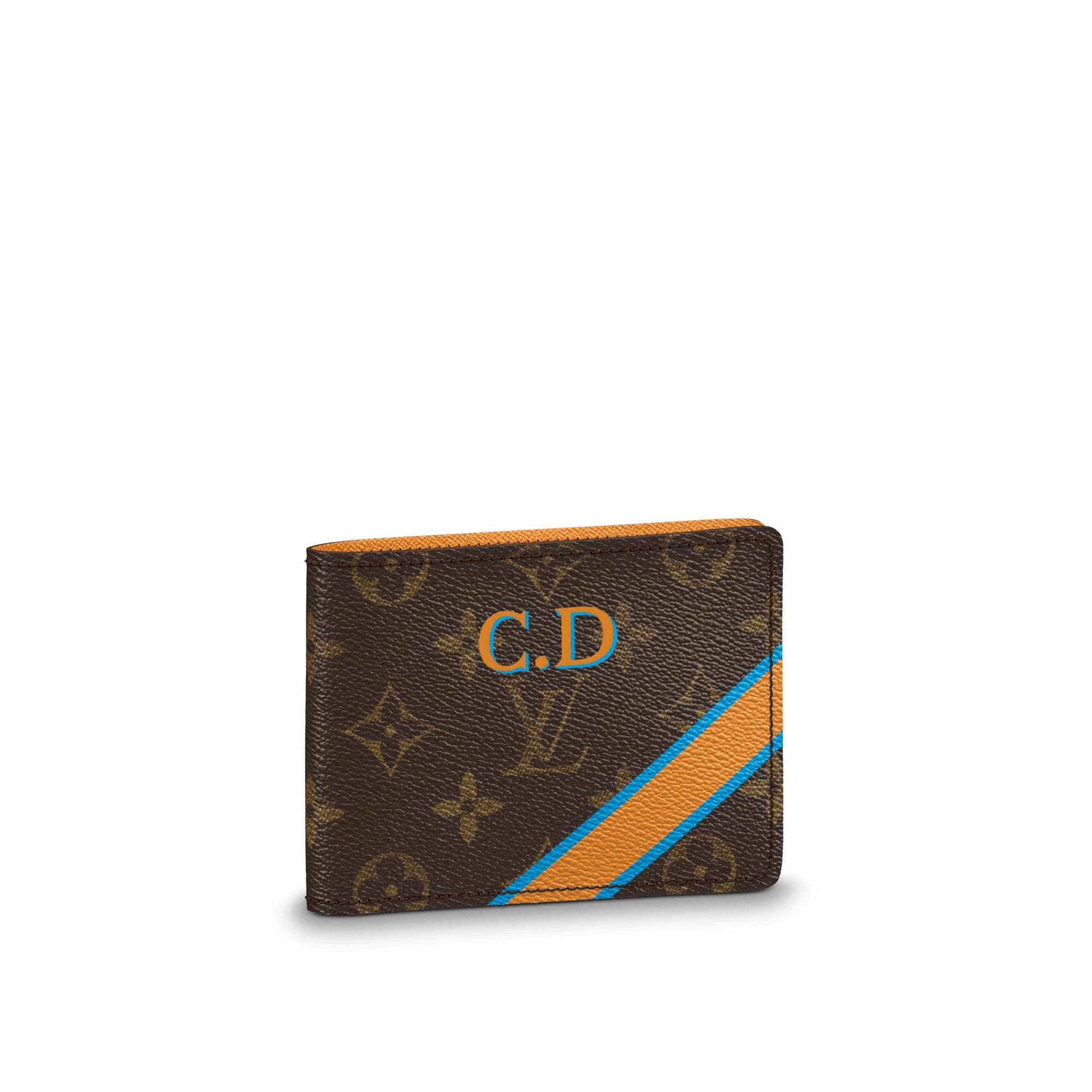 Lv monogram discount card holder